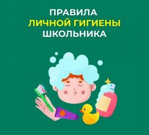 Правила личной гигиены школьников